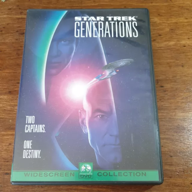 Star Trek Generations DVD Region 3 Asia NTSC LIKE NEW FREE POST