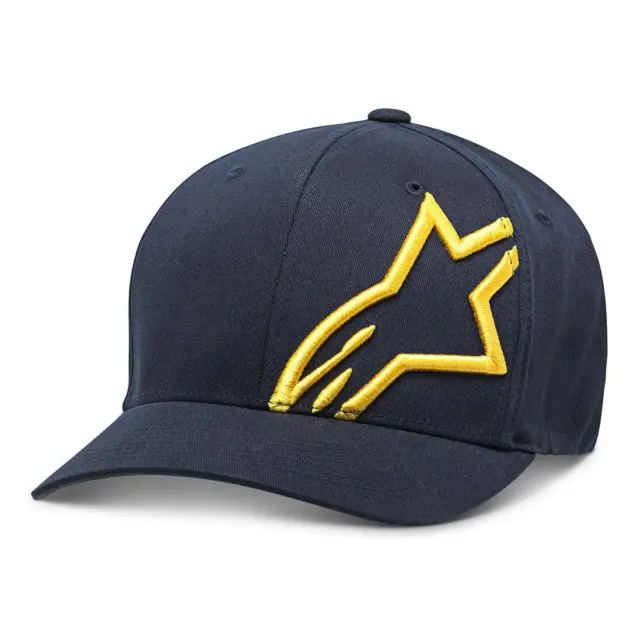 Alpinestars Corp Shift 2 Hat Baseball Cap Black Gold Unisex One Size