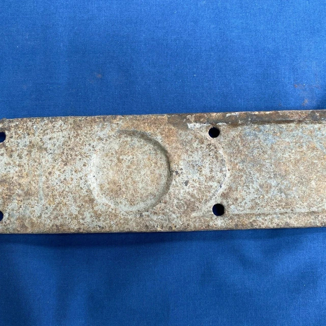 Vintage Antique Extra Heavy Cast Iron Barn Door Shed Strap Hinge 20 1/2" 11