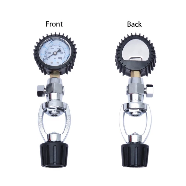 Manomètre De Plongée Lumineux - Filetage M10x1 - Jauge Pour Réservoir