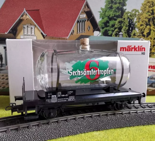 Märklin Glaskesselwagen "Sechsämtertropfen" Güterwagen H0 HO wie Neu mit OVP