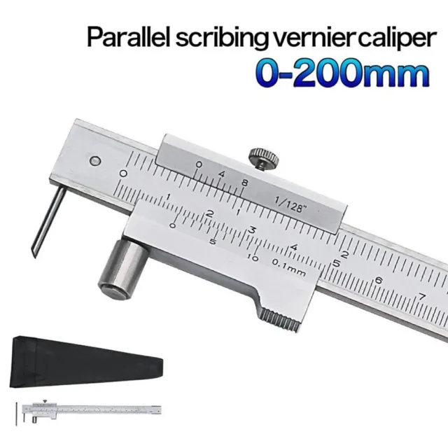 Testimone etichettatura Vernier pinza freno parallela penna pinza freno 0-200 mm