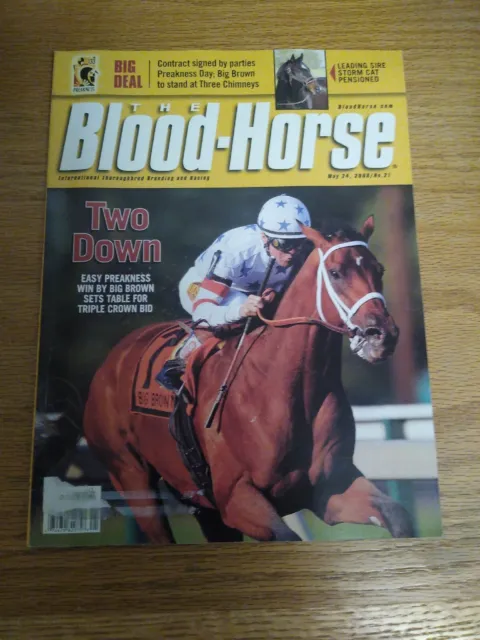 The Blood-Horse Magazine, Big Brown Preakness Stakes issue, May 24 2008