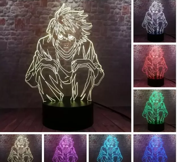Modello di Death Note L figure di Light-up Modello 3D