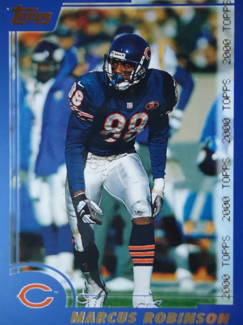 NFL 250 Marcus Robinson Chicago Bears Topps 2000