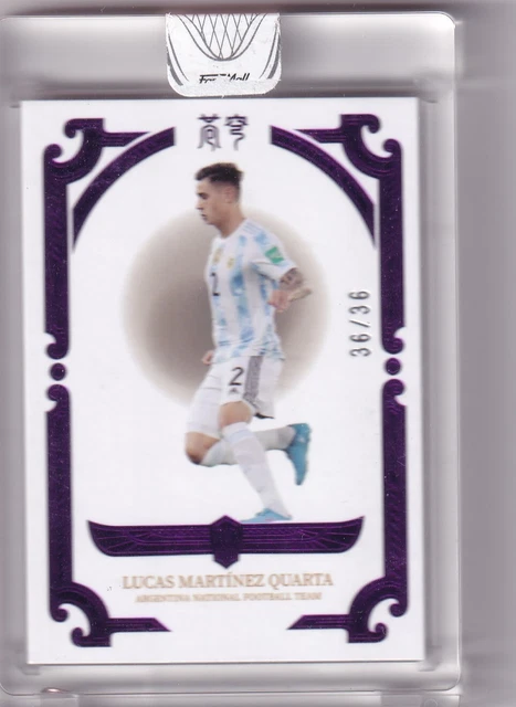 Carte Chromo Maxi Rodriguez - Argentina 2022 - Fansmall - Autographiée /25 - S-MRO