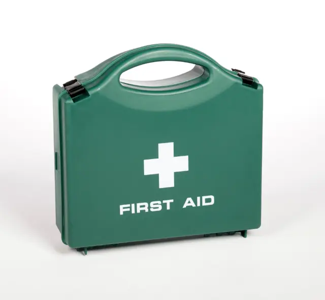 Standard First Aid Box with 1-10 person contents - HSE Compliant CE Long Exp 2