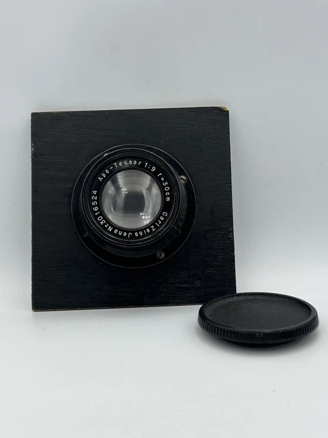 Carl Zeiss Jena Apo - Tessar 1:9 f=30cm Objektiv Großformat
