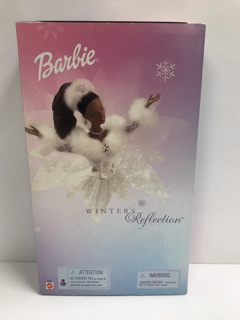 Pink Reflection Barbie VINTAGE 2002 MATTEL Avon Winter’s Reflection Barbie NIB $40.00 ...