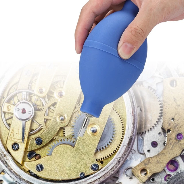 Rubber Soft Cleaning Wristwatch Parts Cleaner Tool Dust Air Blower Pump BSU