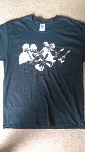 Status Quo 2006 Band Tour T shirt / Size L Mens / Black / Just doin it / Vintage