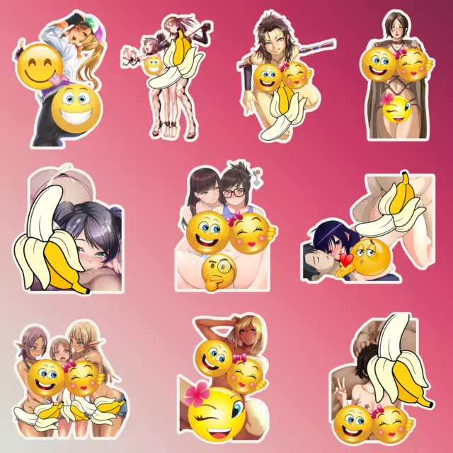 10 pcs  Sexy girls sticker, naked girls, mature content, hot sticker,size 3 inch