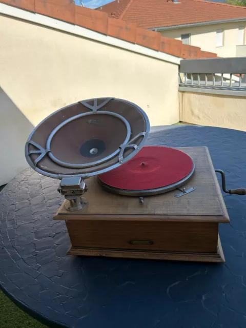 Phonographe / gramophone Pathé diffusor