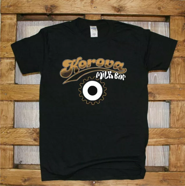 T-Shirt Movie J354 Korova Milk Bar Arancia Meccanica Stanley Kubrick