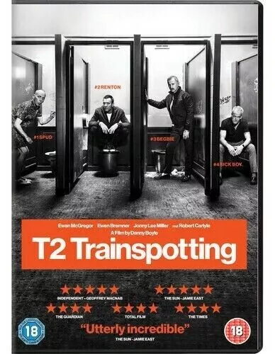 T2 TRAINSPOTTING EWAN McGREGOR EWEN BREMNER ROBERT CARLYLE SONY DVD NEW & SEALED