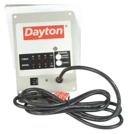 DAYTON HV10001G Control Panel Assembly