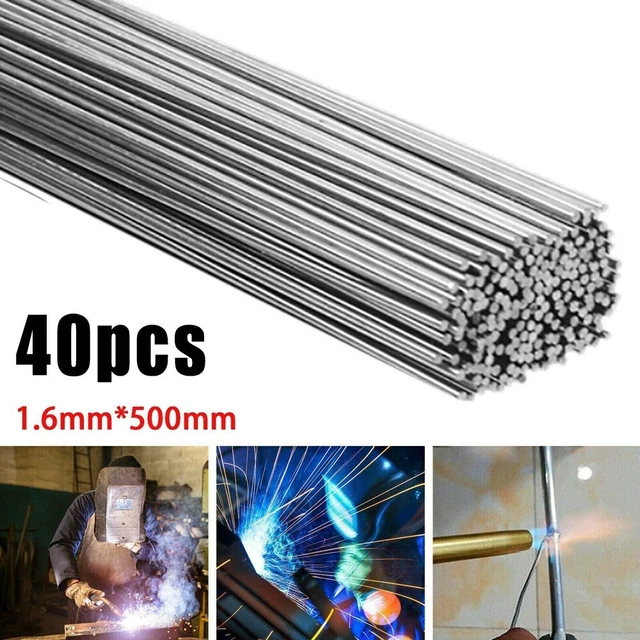 Pièces Soudure Tiges 40pcs Brasage Consommable Facile Fondu Basse Température