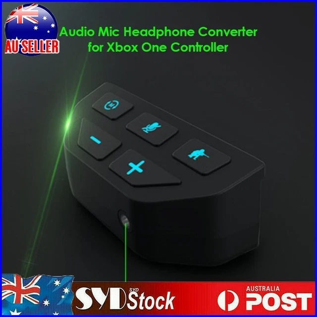 STEREO HEADSET ADAPTER Audio Mic Headphones Converter for Xbox One