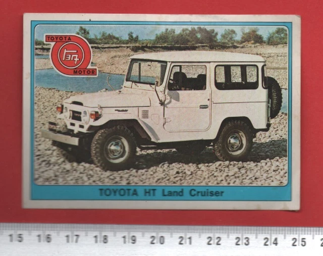 Panini Super Auto Vignette 199 - Toyota Ht Land Cruiser -  Autocollant *040*