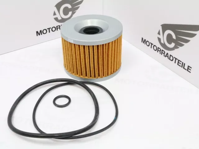 HONDA CB 650 750 900 F Boldor Ölfilter Einsatz incl. O-Ringe oilfilter element