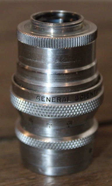 RARA LENTE DE CÁMARA DE CINE DE COLECCIÓN MONTAJE D SCIENAR ANASTIGMAT 38 mm f:3,5