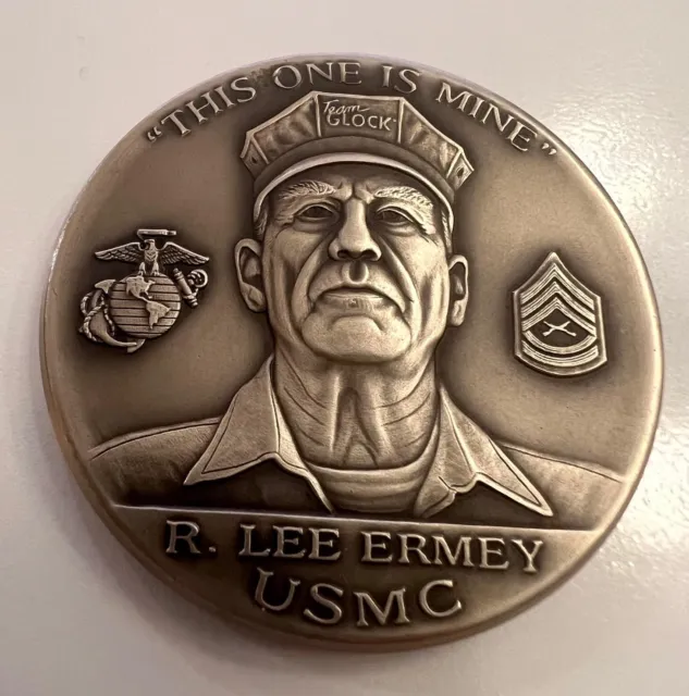 RARE - USMC Lee Ermey Challenge Coin “This One Is Mine” - RARE