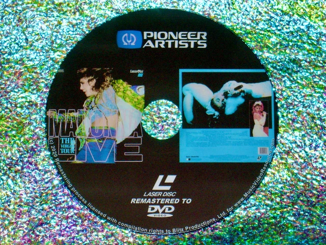 MADONNA The Virgin Tour Live (1985) (Remaster from LaserDisc to DVD) CONCERT MADONNA The Virgin Tour Live (1985) (Remaster from LaserDisc to DVD) CONCERT