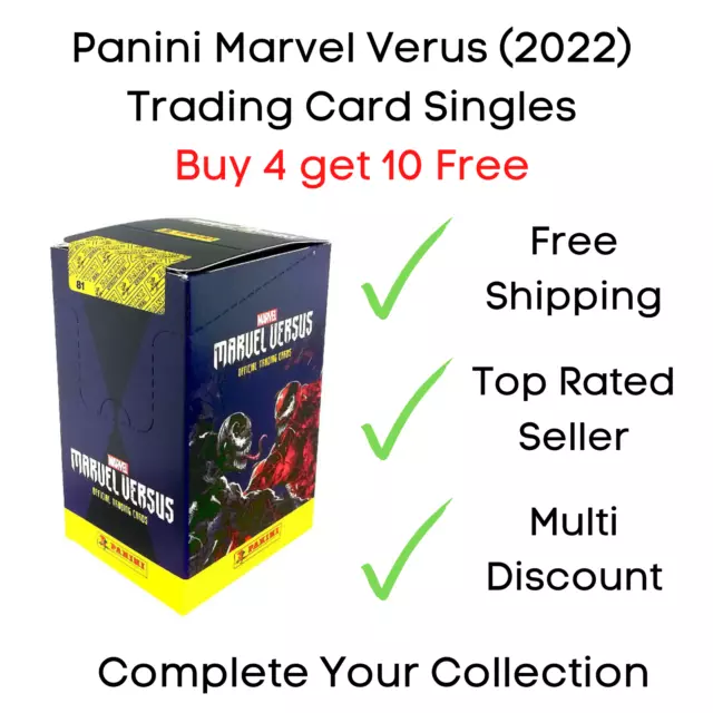 Panini Marvel Versus Trading Card Collection 2022 - Singles Buy 4 get 10 Free