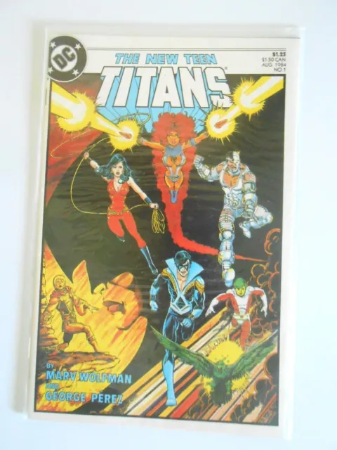 New Teen Titans New Titans #1 (2Nd Series) Dc Comics 1984 - High Grade, Look!