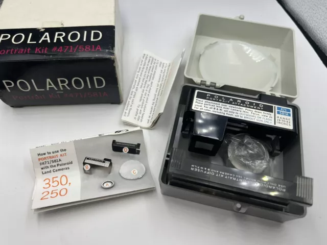 Polaroid Portrait Kit #471 / 5814 for Polaroid Automatic Land Camera In Box