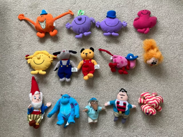 McDonalds Happy Meal Toys 1999- 2002 Magic Roundabout, Sooty, Sweep, Mr Men etc