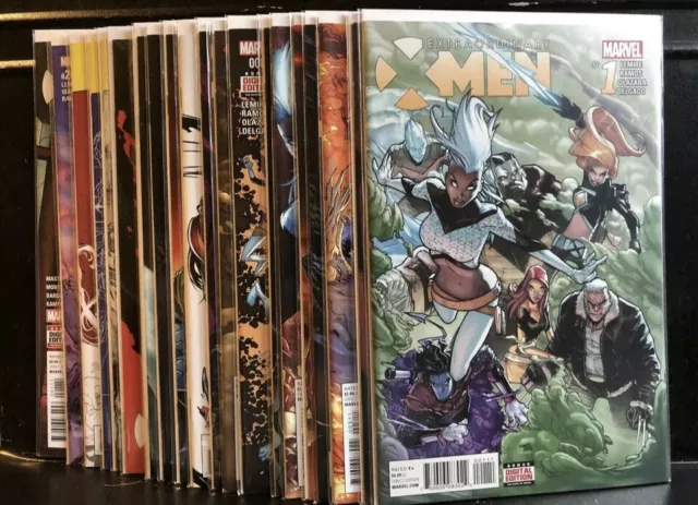 Extraordinary X-Men #1-20  (2016 Series Marvel Comics)