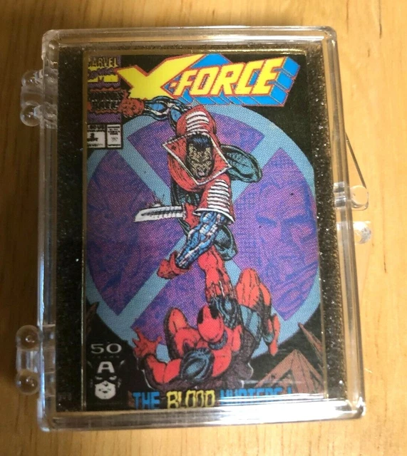 VINTAGE 1991 MARVEL STUDIOS XFORCE Comic COLLECTIBLE ENAMEL PIN
