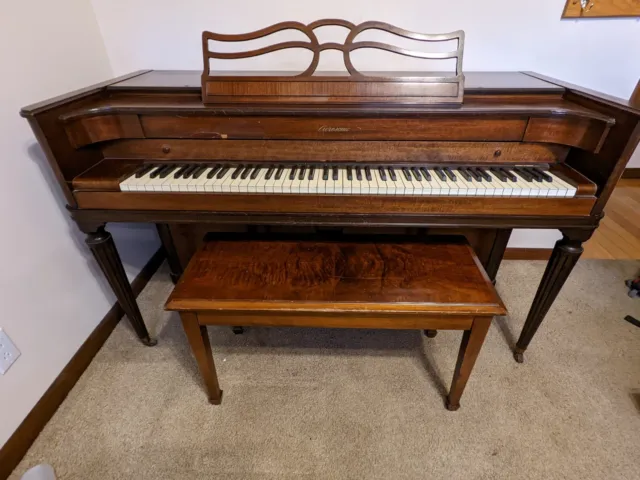 Vintage Baldwin Acrosonic Spinet Piano - 1946