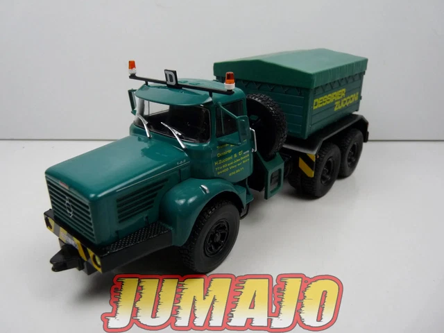 Miniature Berliet GLR 8 M3 Benne - Collection Hachette N°89 - 1/43