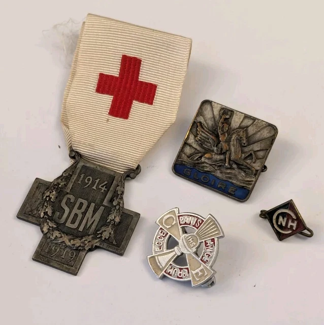MÉDAILLE DE LA Croix rouge Modèle Argent EUR 28,00 - FR