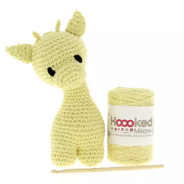 Eco Barbante Milano Girafe Ziggy Crochet Amigurumi Kit