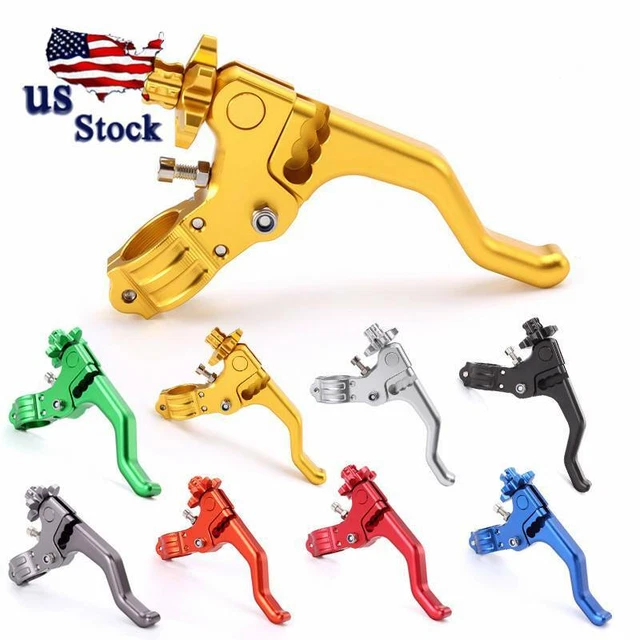 CNC Stunt Cable Clutch Lever For Honda Grom CBR300R CBR250R CBR500R CBR600R Gold