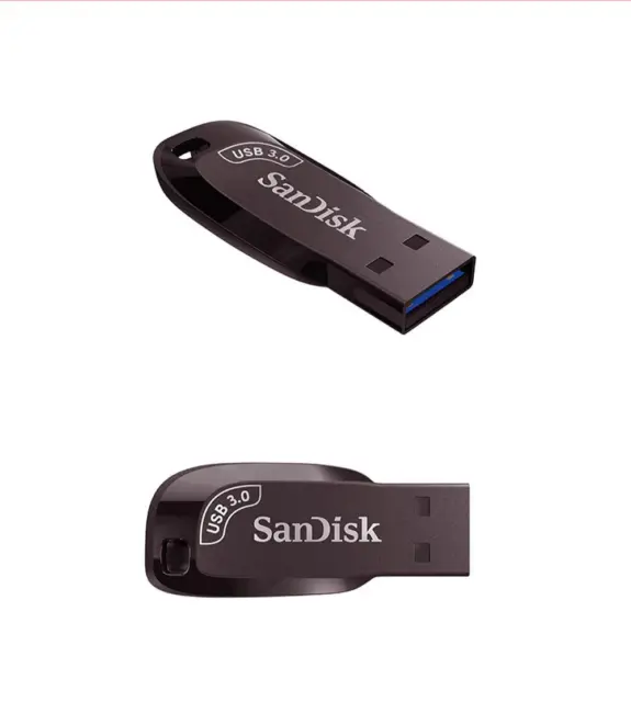 Sandisk Ultra Shift Clé USB 32Go 64Go 128Go 256Go USB 3.0 100MB/s