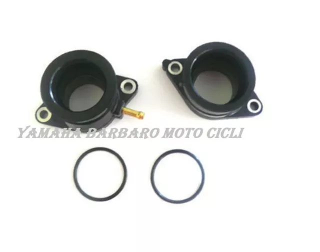 Coppia Collettori Aspirazione Per Yamaha Tt 600 59X Ttr 600 Xt 600E K Z Tenere