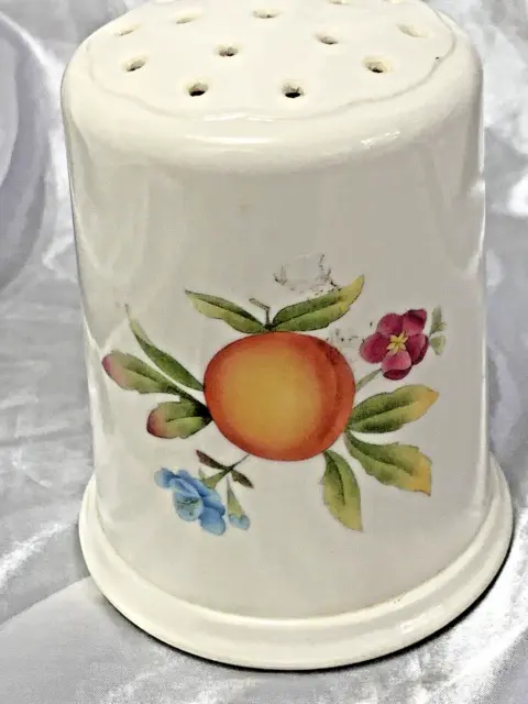 Vintage Cloverleaf Peaches and Cream Flour / Sugar shaker