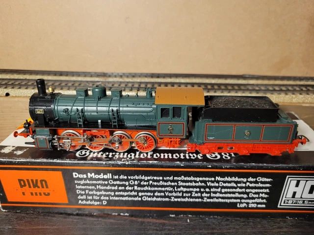 PIKO 50008 H0 Locomotive à Vapeur Br 01 534 Dr ( Rda ) ,Tender Fuel - EUR 177,27 - FR