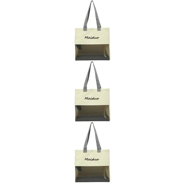 3 PIEZAS Portagatos transpirable gato bolsa de transporte portátil para mascotas Travel