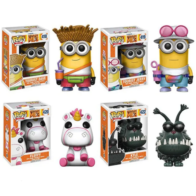 Despicable Me Models Toys Stealing Daddy 3 Minions Figure Movies Funko POP!