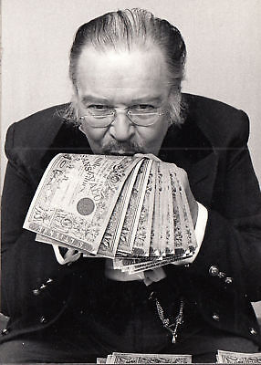 1980s Original Photo Kaarlo Halttunen Actor Theatre Money Finland