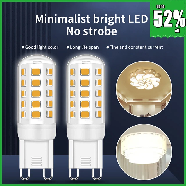 G9 LED Birne warm/kühlweiß 5W=40W G9 Halogenkapsel Glühbirnen Energiesparend