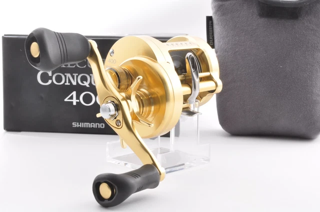 リール SHIMANO CALCUTTA CONQUEST 400 SHIMANO REEL CALCUTTA CONQUEST 400 - Ecotone L'Ami Sport