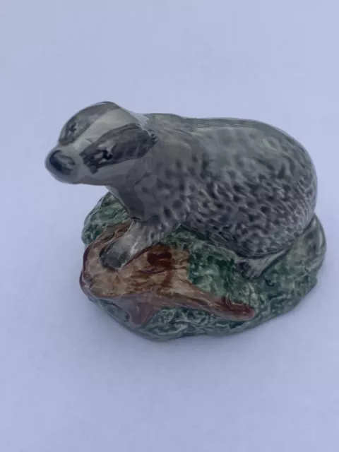 Beswick Porcelain Badger Figure Beneagles Scotch Whisky Empty Decanter