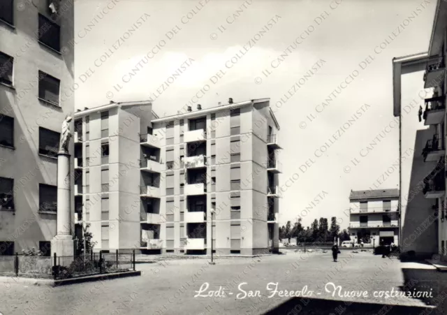 LODI San Fereolo Nuove costruzioni Cartolina