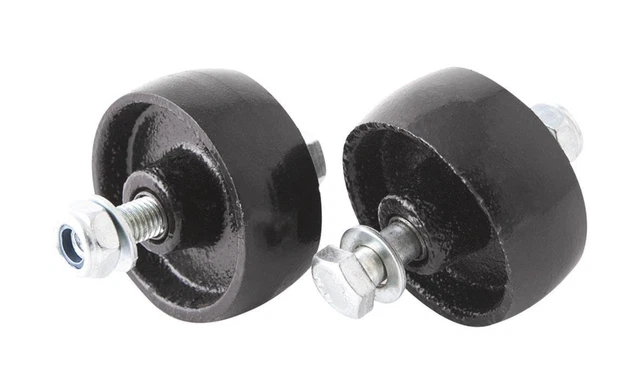Paire de roues fixes ø60x24.5mm pour grue OH 0338 - SA 0342 - CLAS Equipements